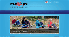 Desktop Screenshot of masoncorporation.com